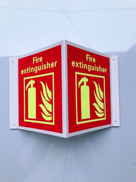 LUMINOUS FIRE EXTINGUISHERS 3D 3 DIMENSIONS SIGNAGE Lazada