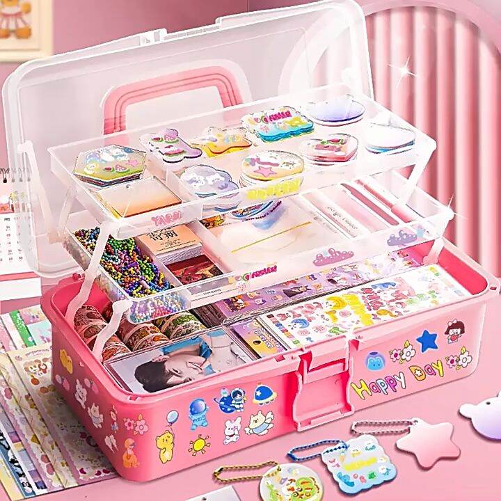 670PCS DIY Full Set Cuckoo Card Sanrio Kuromi Melody Guka Sticker Kids ...