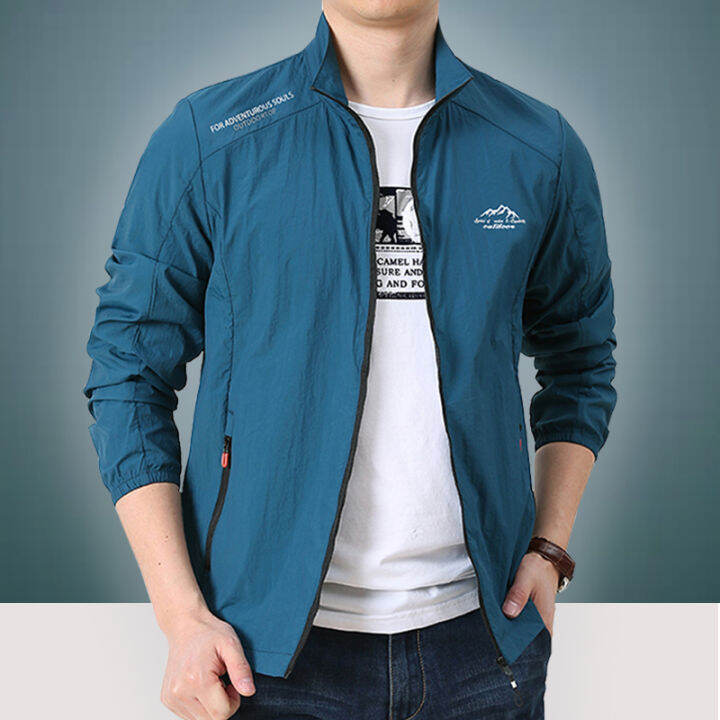 Áo Chống Nắng Áo Khoác Mẫu Mỏng Mùa Hè Nhanh Khô Vải Viscose Trang Phục Nam Thoáng Khí Ngoài Trời Cổ Đứng Cho Nam Áo Chống Nắng Áo Khoác Dễ Phối | Áo Chống Nắng Áo Khoác Mẫu Mỏng Mùa Hè Nhanh Khô Vải Viscose Trang Phục Nam Thoáng Khí Ngoài Trời Cổ Đứng Cho Nam Áo Chống Nắng Áo Khoác Dễ Phối |