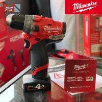 Milwaukee M12 FPD-0 สว่านกระแทกไร้สาย 12 โวลต์ (เครื่องเปล่า) ประกันศูนย์Milwaukee 1ปี