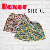 กางเกงบ๊อกเซอร์ชาย Boxer บ็อกเซอร์ไซส์ XL โทนพื้นสีขาว สวมใส่สบาย ผลิตจากผ้ายืด กางเกงชั้นในชาย กางเกงใส่นอน บ๊อกเซอร์ราคาถูก สินค้าพร้อมส่ง