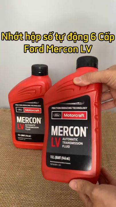 MOTORCRAFT MERCON LV AUTOMATIC TRANSMISSION FLUID - XT-10-QLVC -12