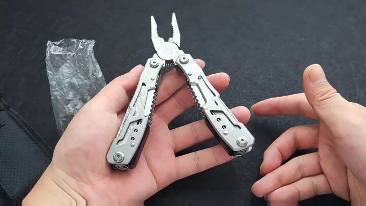 【Large size】Multi tools Plier Swiss knife Portable Folding Pliers ...