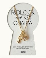 Padlock and Key charms  จี้กุญแจ จี้แม่กุญแจ พร้อมสร้อยคอชาย/หญิง