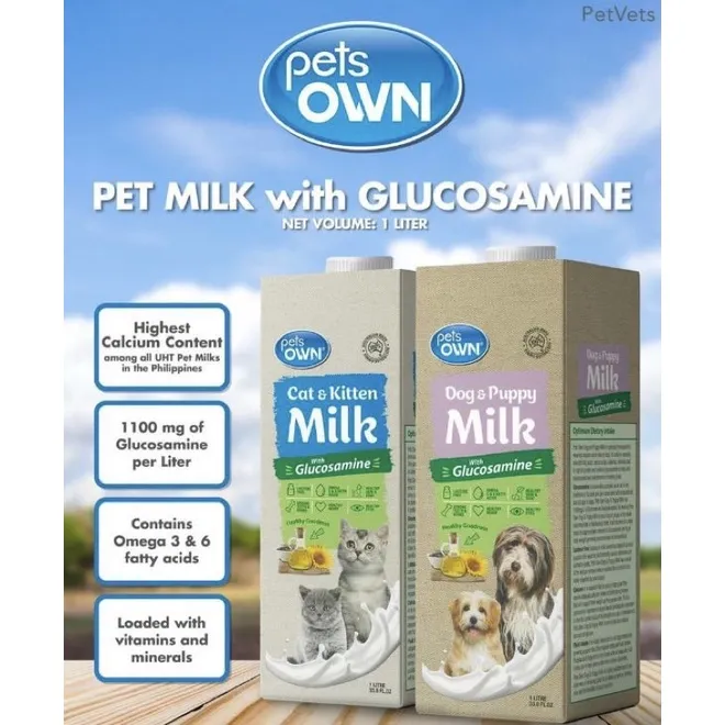 Pets Own Milk for Cats and Dogs 1Liter Lazada PH