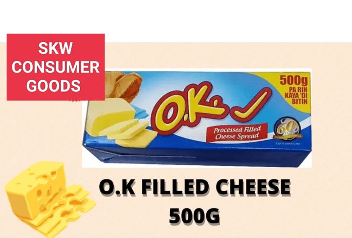 Skw Ok Cheese Processed Filled Cheese Spread 500g Skw Consumer Goods