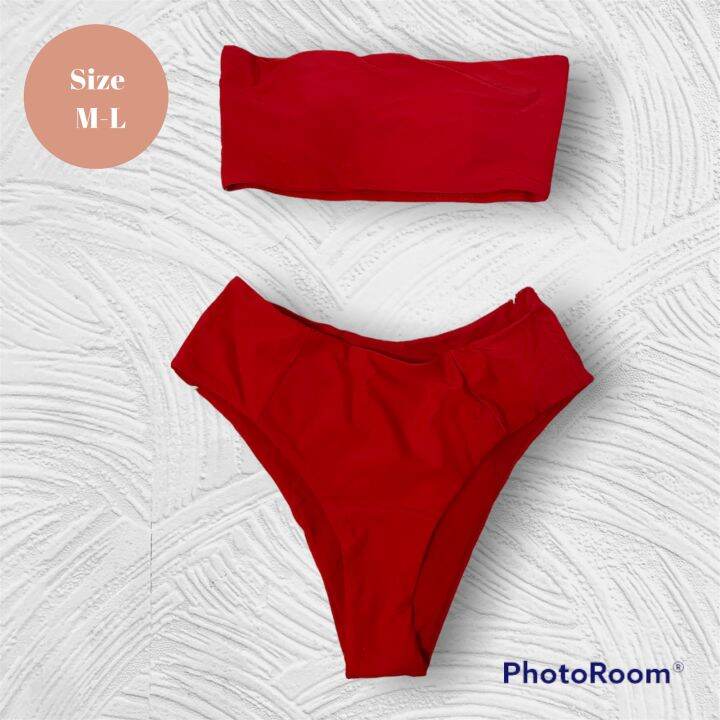 High waist bikini Lazada PH