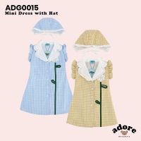 FLAT2112 ADG0015 : MINI DRESS WITH HAT