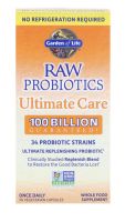 Garden Of Life Raw Probiotic Ultimate Care 100 Billion 30 Vegetarian Capsules