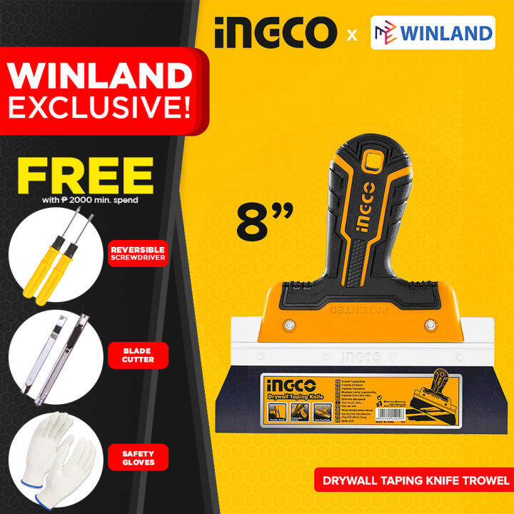 INGCO by Winland Drywall Taping Knife Trowel Paint Cleaner INGHT