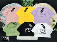 เสื้อยืดแขนสั้น CPS CHAPS งานปัก คอตตอน100% S  M L ?✨