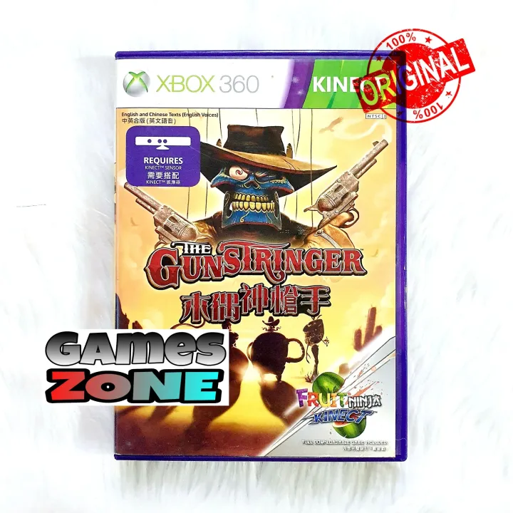 Xbox 360 Game Kinect Gunstringer NTSCJ (with freebie) Lazada PH