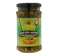 เอลซาบอร์ พริกจากลาปีโญ่สไลด์ในน้ำเกลือ El Sabor Nacho Sliced Jalapenos 225g.