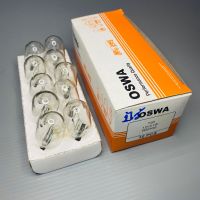 หลอดไฟหรี่ ไฟเลี้ยว แบบเสียบ T20 1ไส้ OSWA 12V 21W(10 หลอด)