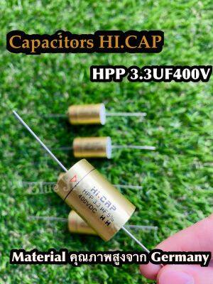 C เสียงแหลม 3.3UF400v HI.CAP Gold (ราคาต่อชิ้น)