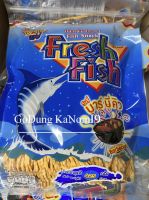 [มีของแถม?] ?ปลาเส้นปรุงรส Fresh Fish 425 กรัม? 1 ซอง รส บาร์บีคิว ? +สุ่มแถมขนมถุงเล็ก 1 ถุง ?