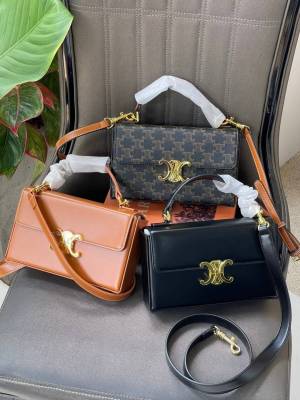 กระเป๋าถือกระเป๋าสะพายซีลีน Triomphe shoulder handbag