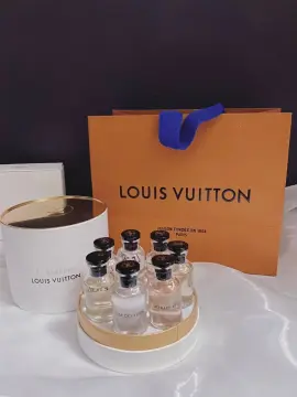 Brand name: Louis Vuitton- MINIATURE SET 7 piece 10ml each Price