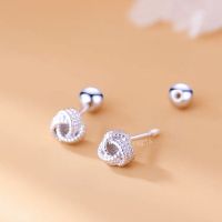 ต่างหูเงินแท้ S925 mini silver earrings