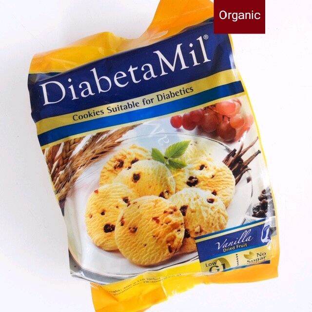 Diabeta Mil Sugar Free Cookies Suitable for Diabetic Vanilla Dried