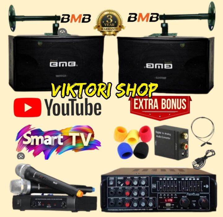 Paket Karaoke Speaker Bmb 10 Inch Paket Sound System Bmb Original ...