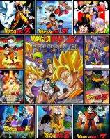 รวมการ์ตูน Dragonball Z  the movie รวม 11 ชุด ภาพ HD master เสียงพากย์ไทย สำหรับทีวีที่มีช่องเสียบ USB เท่านั้น