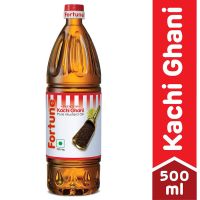 น้ำมันเมล็ดผักกาด --- น้ำมันมัสตาร์ด --- Mustard Oil --- Sarso tail --- 500 ml.