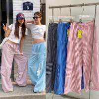 Striped pant?(390฿ฟรีส่ง) มาแรงไม่แผ่วจริงๆค่าา!! กับ กางเกงลายทางทรงกระบอก ดีเทลเก๋มากๆ ออกแบบตัดต่อแนวเส้นได้อย่างสวยลงตัว ตรงขอบเอวมีเชือกรูด ปรับขนาดได้ตามชอบเลยคะ