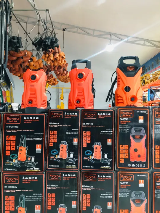 HOYOMA PORTABLE PRESSURE WASHER HTPW1400W Lazada PH