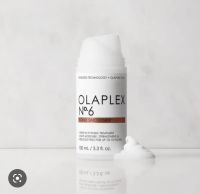 (ตัวแทนจำหน่ายของแท้ 100%) Olaplex No.6 Bond Smoother 100ml อาหารผมเพื่อเพิ่มความแข็งแรงให้กับเส้นผมโดยไม่ต้องล้างออก(apply to all hair types)