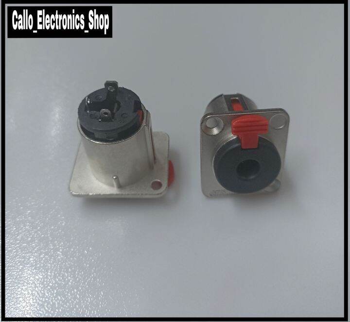 MIC INPUT JACK WITK LOCK METAL HEAVY DUTY (2 PCS) Lazada PH