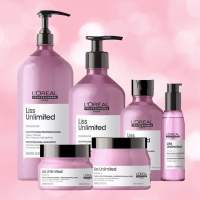 LOREAL SERIEEXPERT LISS UNLIMTED 125 250 300 500 1500 ML.ดูแลผมชี้ฟู จัดทรงยากให้ดูเรียบตรง จัดทรงง่าย