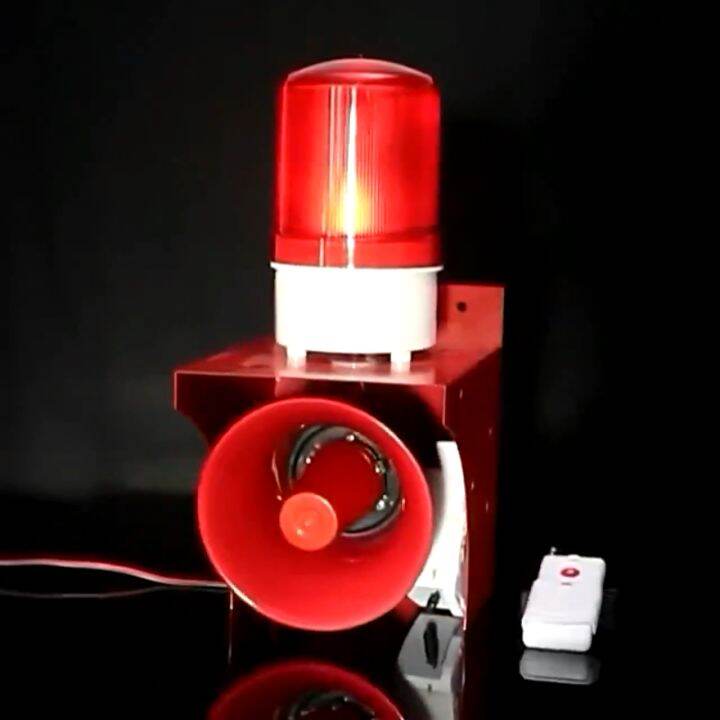 Home Office & Shop Fire Alarm Industrial Flashing Sound Strobe LED