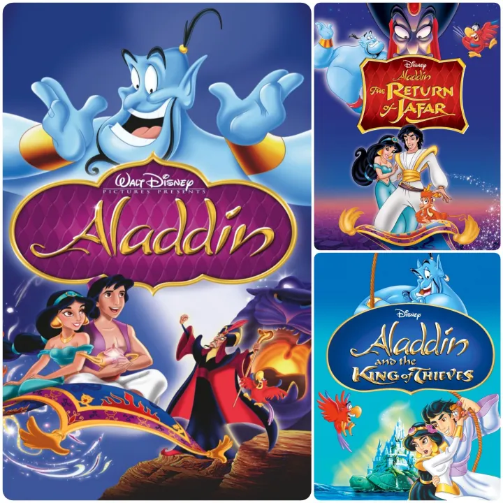 Dvd อะลาด น ครบ 3 ภาค Aladdin 3 Movie Collection หน งการ ต น ด สน ย แพ คส ดค ม ด พากย ไทยได ซ บไทยได Lazada Co Th