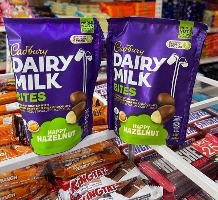 Cadbury dairy milk bites hazelnut / almond buy 1 take 1 | Lazada PH