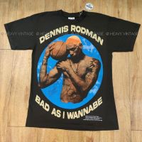 DENNIS RODMAN BASKETBALL BOOTLEG เสื้อวง เสื้อทัวร์ เสื้อลายนักบาส