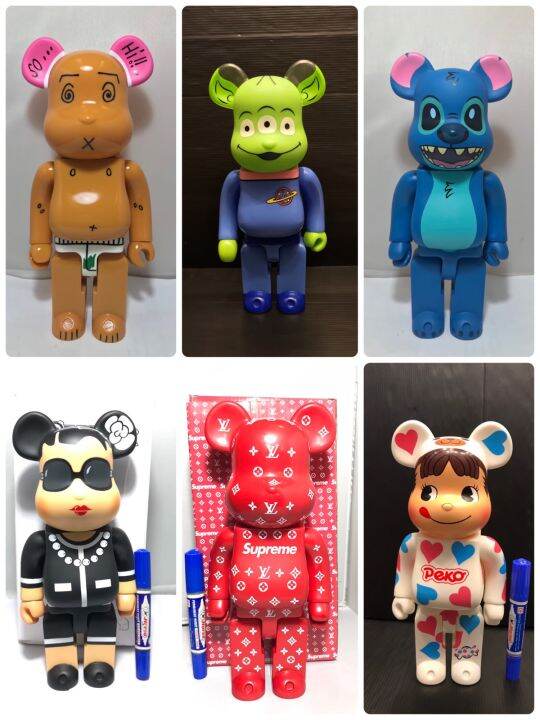 m-moneytoys-bearbrick-400-แบร์บริคคอวส์-หมีแบร์บริค-มีให้-เลือก19-แบบ-ขนาดความสูง-28-ซม-สินค้าพร้อมกล่อง