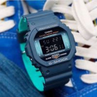 ???? Casio DW-5600CC-2DR ทูโทนสีกลมฟ้า..แถมฟรีกล่องใส่นาฬิกา+ตั้งเวลาพร้อมส่ง