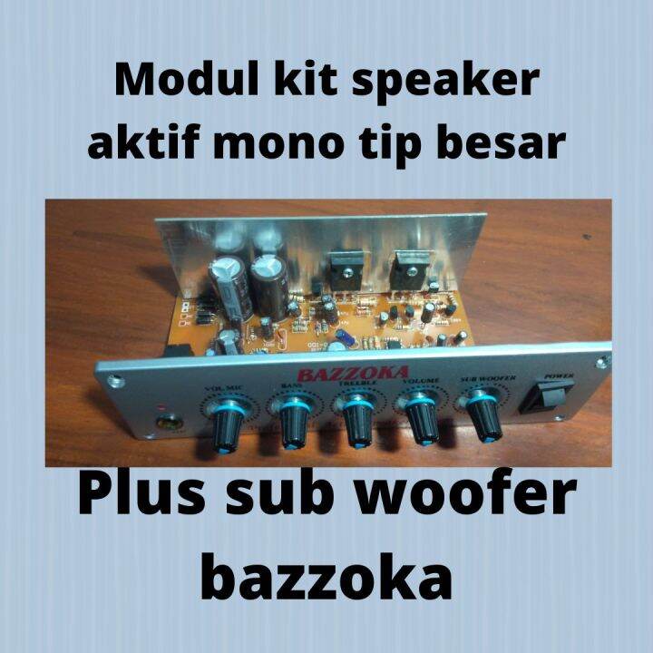 kit power ampli speaker aktif mono plus filter subwofer Lazada Indonesia