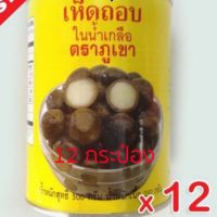 เห็ดถอบกระป๋อง ในน้ำเกลือ ครึ่งหลัง 2,350  บาท