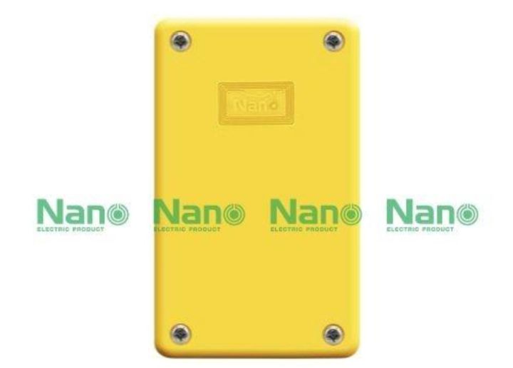 nano-กล่องกันน้ำพลาสติก-สีเหลือง-รุ่น-nano-201y-60-กล่อง