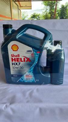 น้ำมันเครื่อง เชลล์ เฮลิกส์ ดีเซล Shell Helix Diesel HX7 10W-30 ขนาด 6แถม1 ลิตร