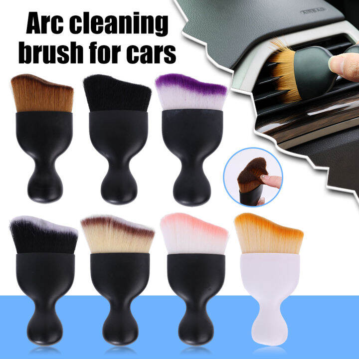 Car Air Outlet Cleaning Brush Dashboard Air Conditioner Detailing Dust