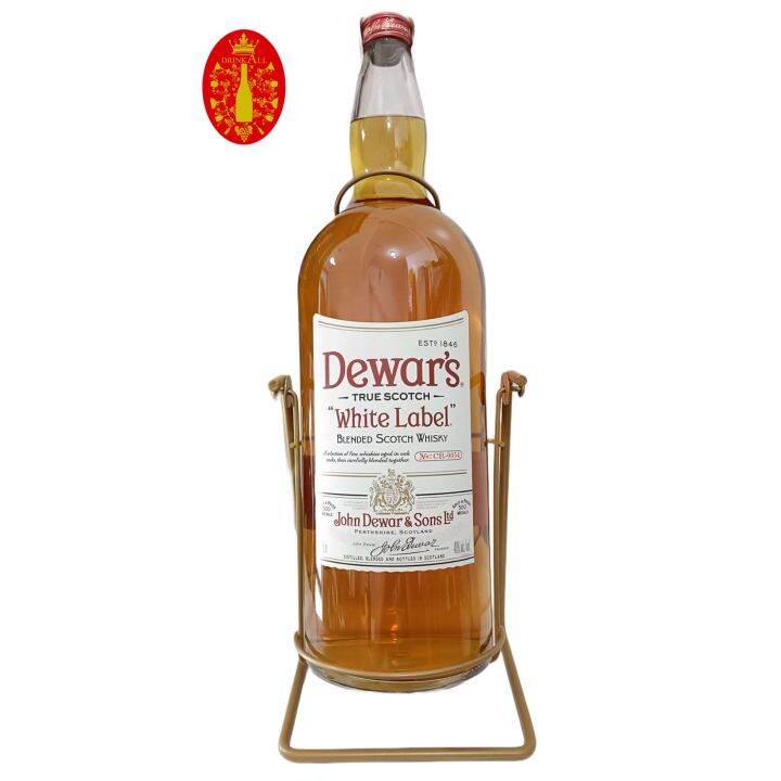 Dewar's White Label Blended Scotch Whisky 4.5 Liters (Scotland) Lazada PH