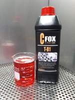 น้ำยา C FOX  T-B1 ขนาด ( 1 L )  ขัดเงา/ทำความสะอาด ใช้กับเครื่องเขย่าและเครื่องพ่นทรายระบบน้ำ