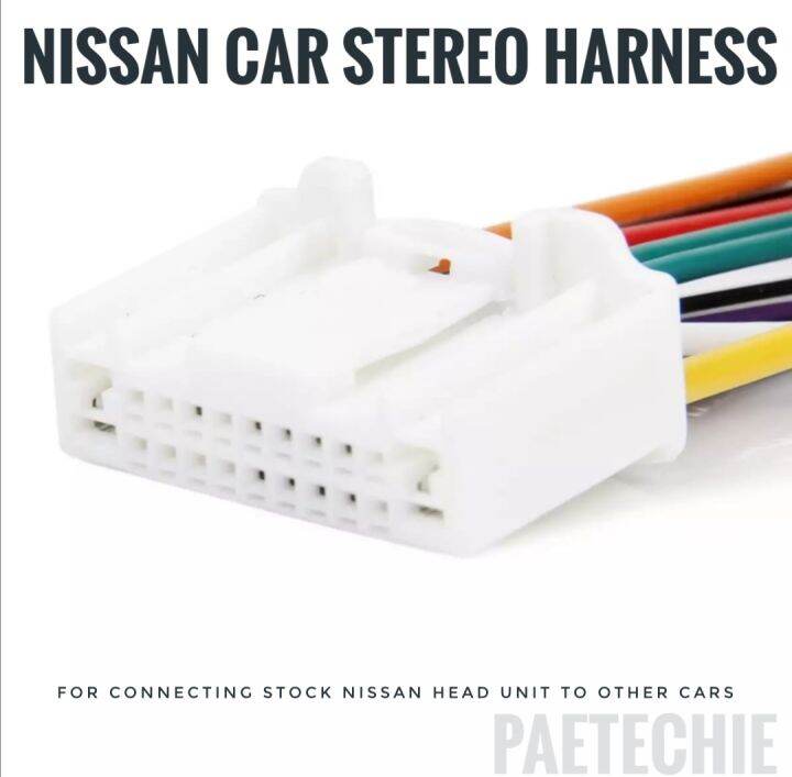 Nissan Car Stereo Male Harness Wiring Antenna Connector USB Head Unit