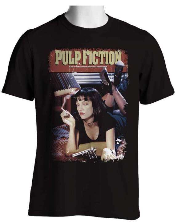 PULP FICTION MOVIE COLLECTION TSHIRT | Lazada PH