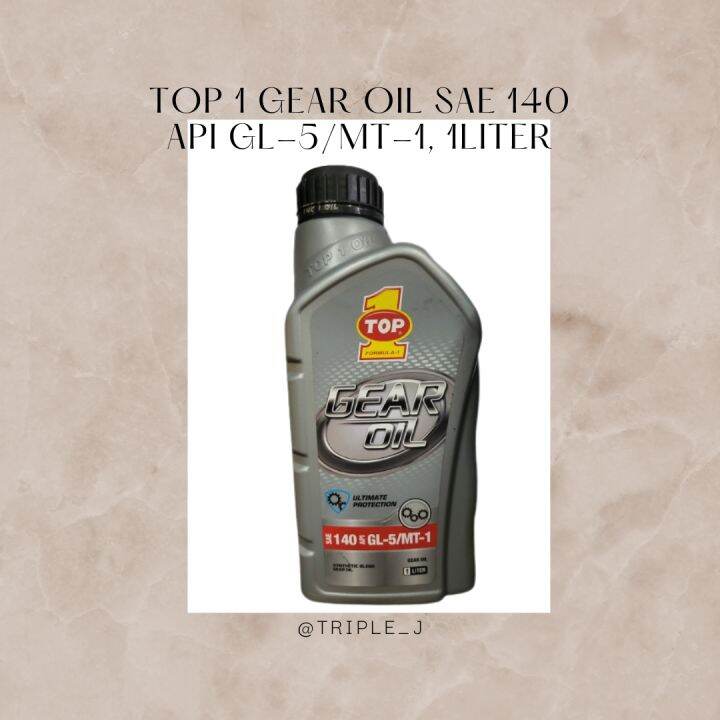 Top 1 Gear Oil Sae 140 API GL5/MT1 Lazada Indonesia