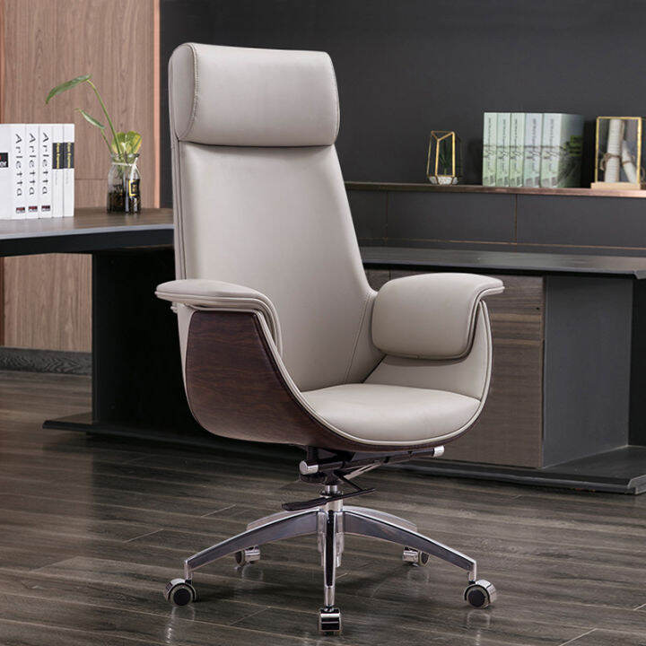 Executive Chair Wood Grain Color Executive Chair Swivel Chair High Back ...