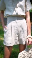 Palit Linen short (Natural color)